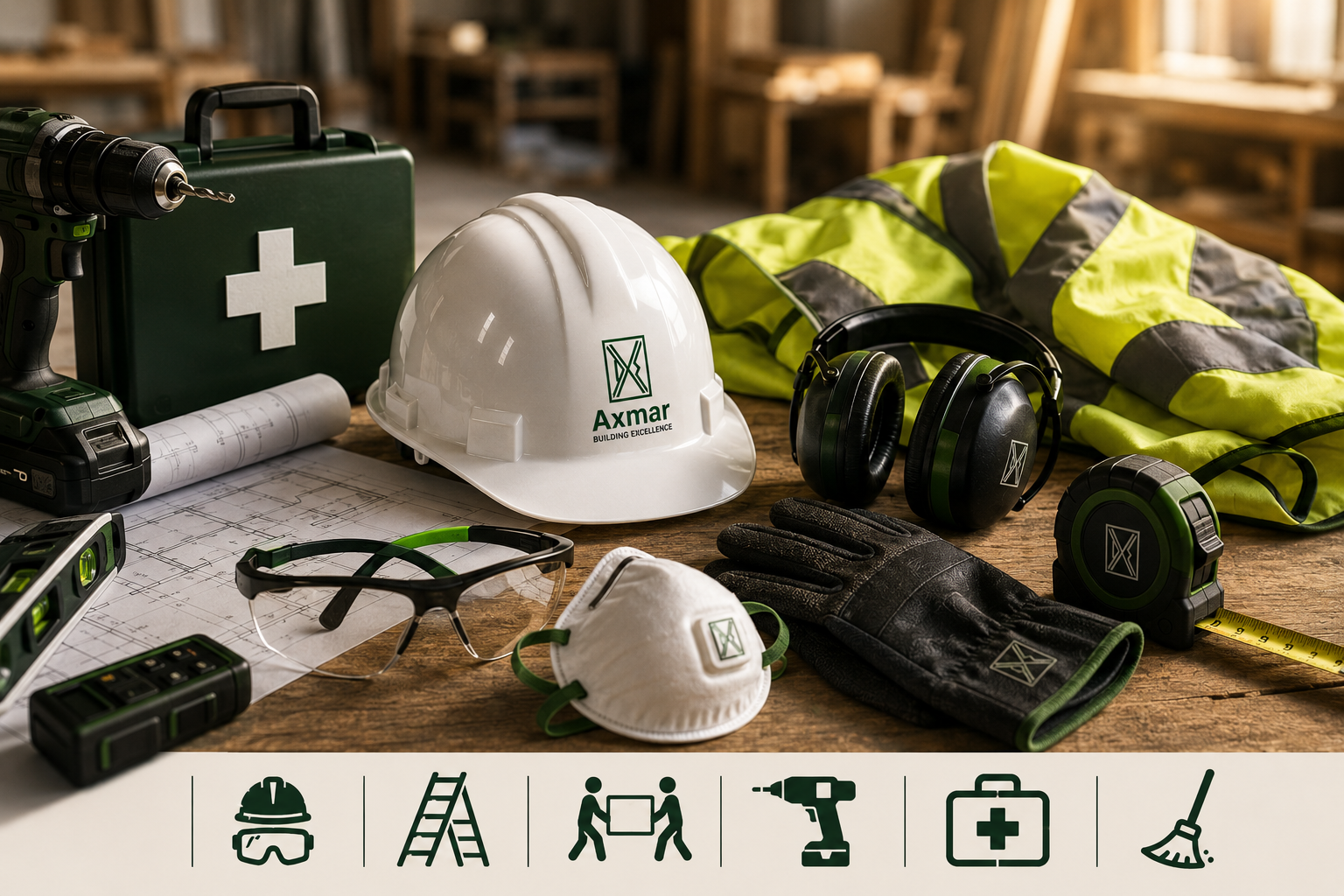 Axmar jobsite safety equipment
